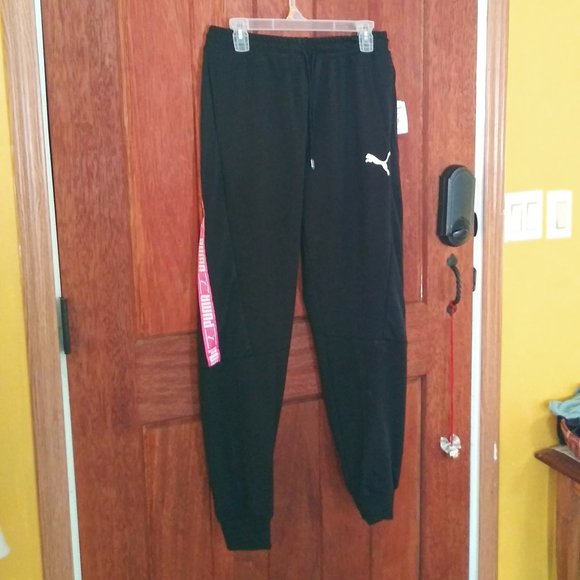 Puma Men's Cross Over Active Wear Pants - Breast Cancer Awareness - Picture 2 of 11